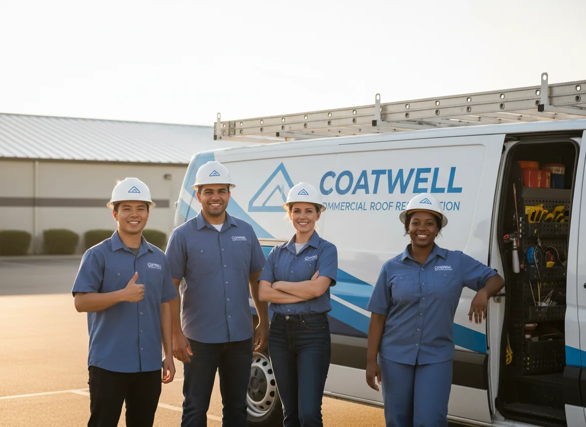 Commercial roof coating company in Statham, GA